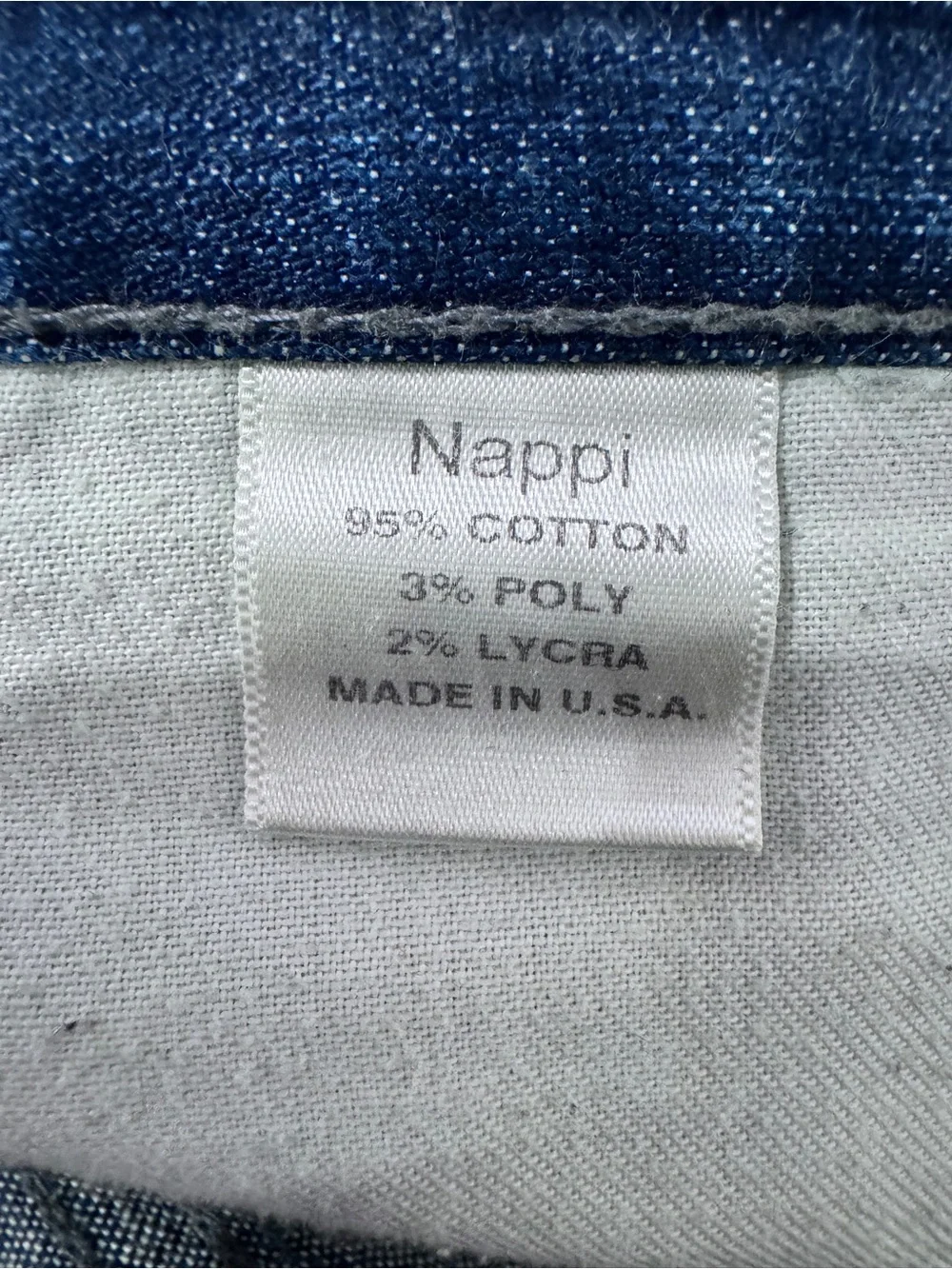 Nappi Men's Slim Straight Jeans in Dark Blue - Size 32